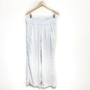 lululemon athletica Light Gray Wide Leg Pants
